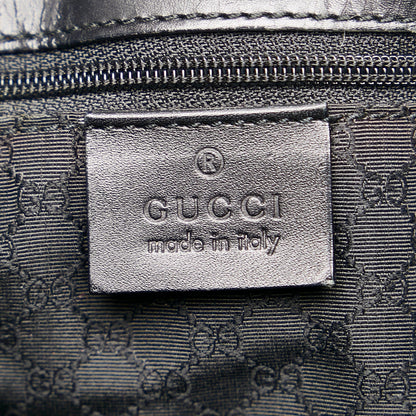 Gucci Leather Web Tote (SHG-35734)
