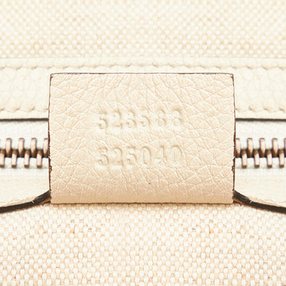 Gucci Logo Leather Shoulder Bag (SHG-31846)