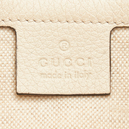 Gucci Logo Leather Shoulder Bag (SHG-31846)
