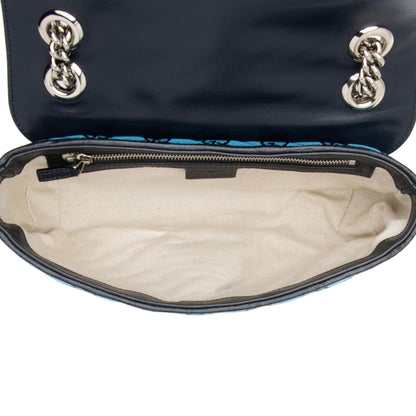 Gucci Matelasse GG Canvas Marmont Small Shoulder Flap Bag (SHF-jEJnpg)