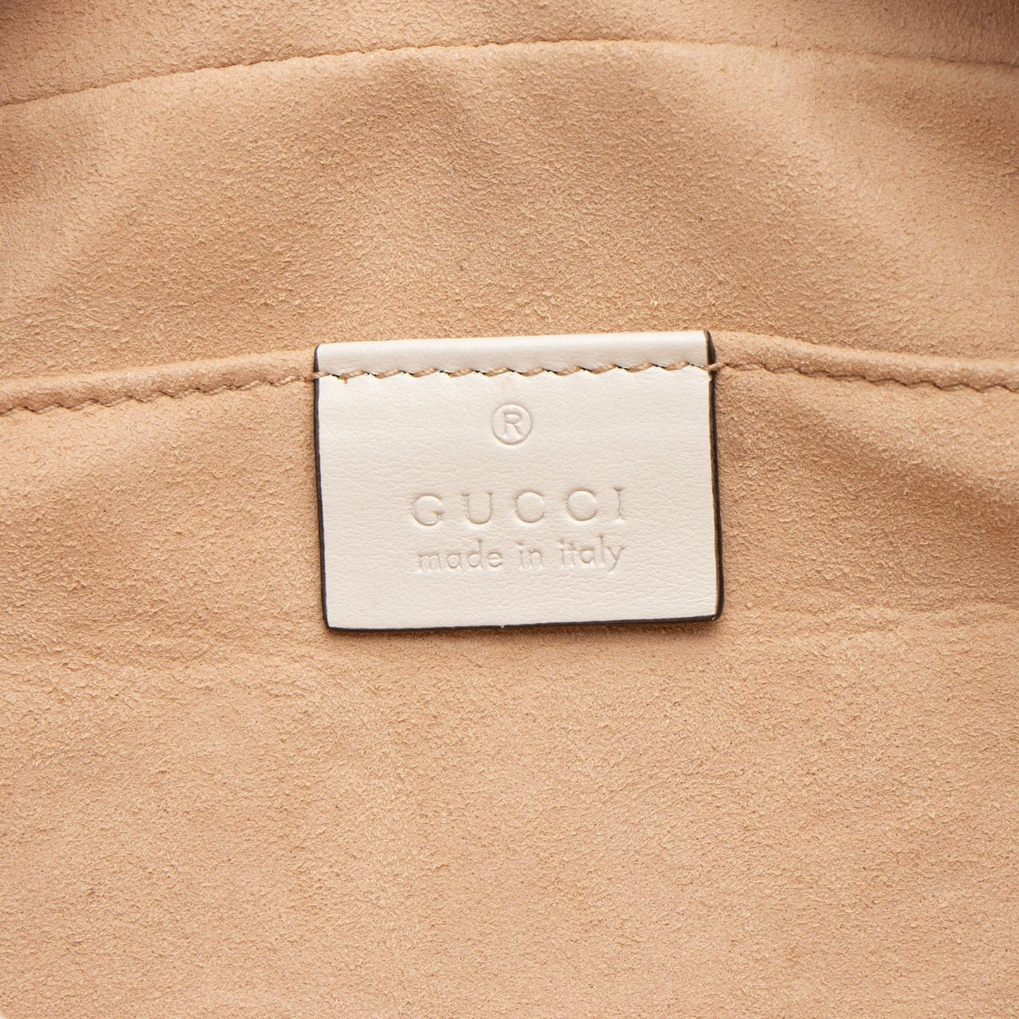 Gucci Matelasse Leather Apple GG Marmont Small Shoulder Bag