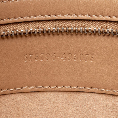 Gucci Matelasse Leather GG Marmont Aria Medium Tote (SHF-19528)