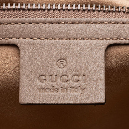 Gucci Matelasse Leather GG Marmont Medium Flap Shoulder Bag (SHF-EZthFS)