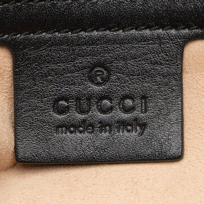 Gucci Matelasse Leather GG Marmont Medium Shoulder Bag (SHF-19739)
