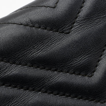 Gucci Matelasse Leather GG Marmont Medium Shoulder Bag (SHF-23834)