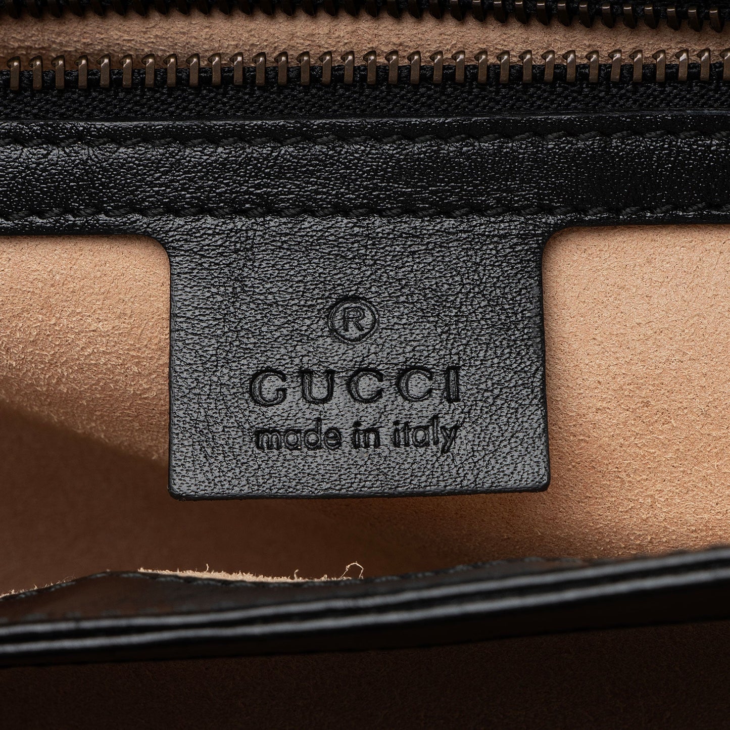 Gucci Matelasse Leather GG Marmont Medium Slim Open Shoulder Bag