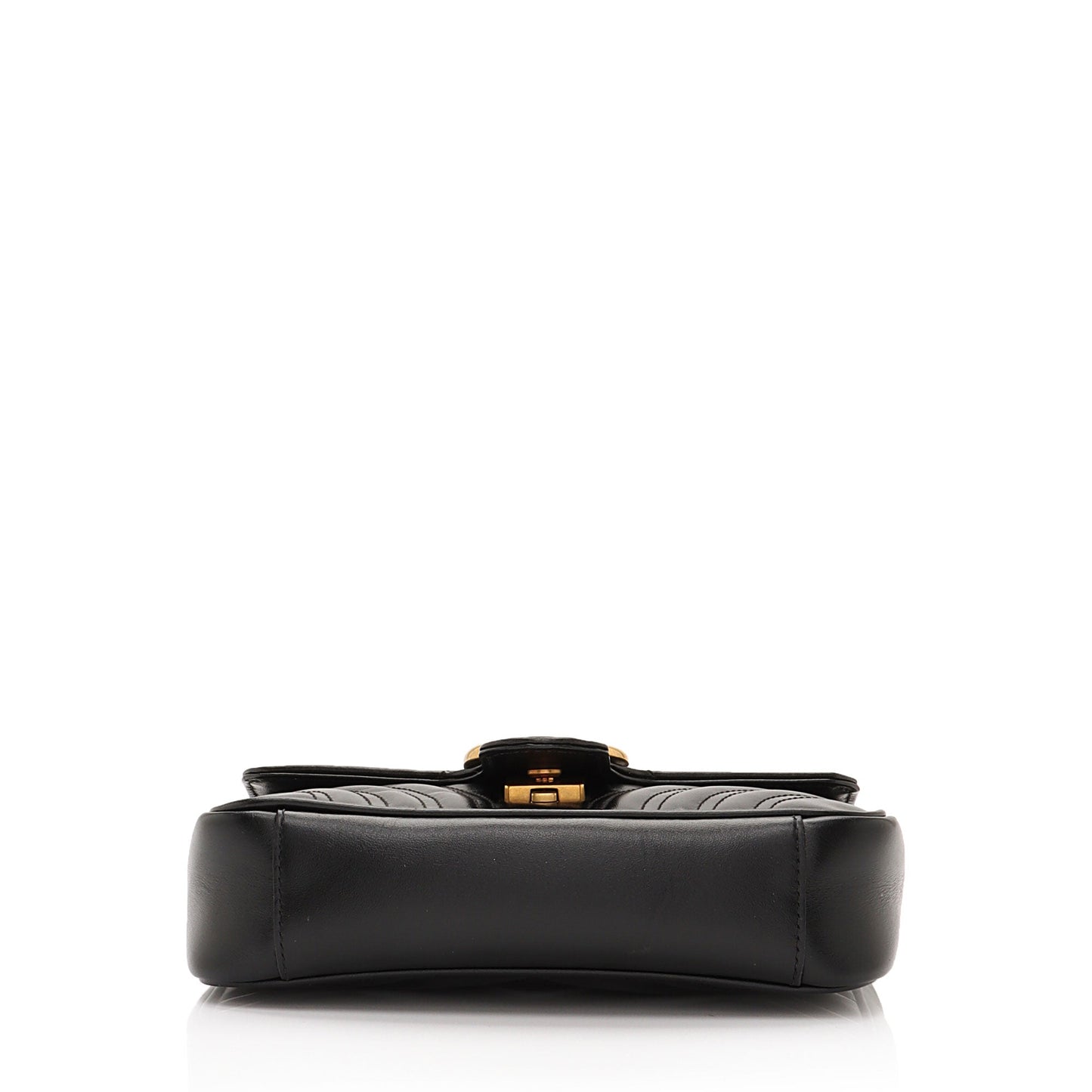 Gucci Matelasse Leather GG Marmont Mini Shoulder Bag (SHF-iWJZlj)