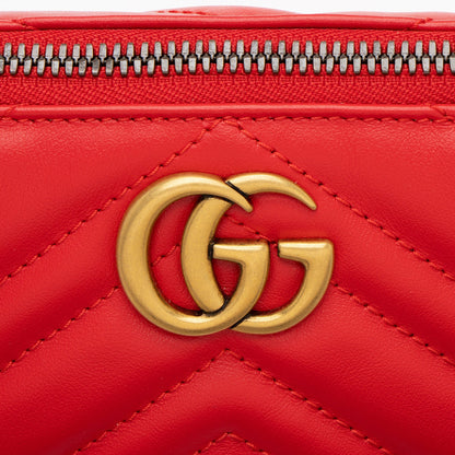 Gucci Matelasse Leather GG Marmont Sling Shoulder Bag