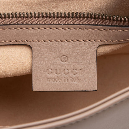 Gucci Matelasse Leather GG Marmont Small Flap Shoulder Bag (SHF-ydhtSa)