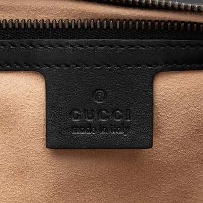 Gucci Matelasse Leather GG Marmont Small Flap Shoulder Bag (SHF-5zif5r)