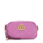 Gucci Matelasse Leather GG Marmont Small Shoulder Bag (SHF-20023)