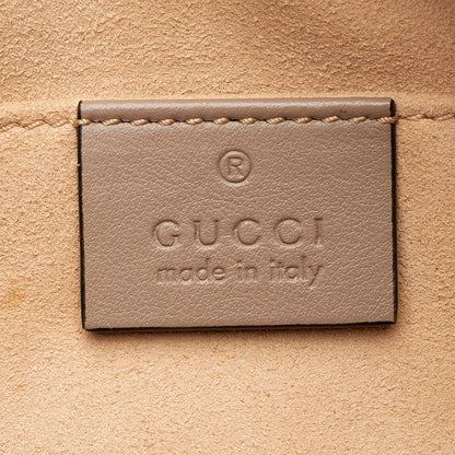 Gucci Matelasse Leather GG Marmont Small Shoulder Bag (SHF-21727)
