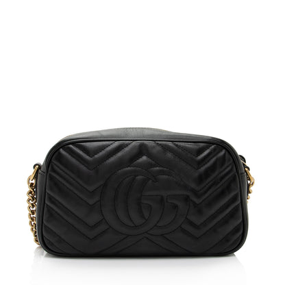 Gucci Matelasse Leather GG Marmont Small Shoulder Bag (SHF-I0ITnn)