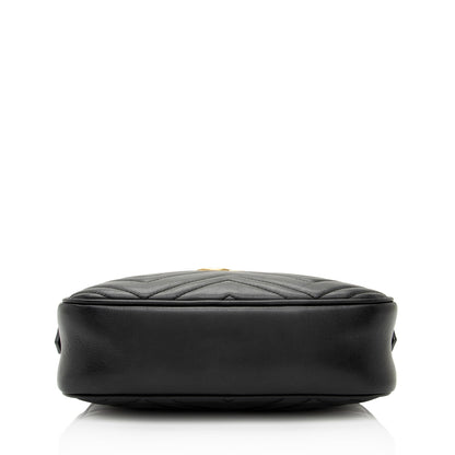 Gucci Matelasse Leather GG Marmont Small Shoulder Bag (SHF-X9kyDa)