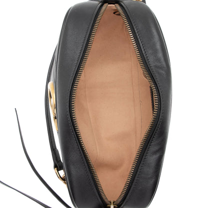 Gucci Matelasse Leather GG Marmont Small Shoulder Bag (SHF-yWuLoN)