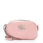 Gucci Matelasse Leather GG Marmont Small Shoulder Bag (SHF-W30FiI)
