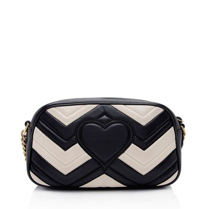 Gucci Matelasse Leather GG Marmont Small Shoulder Bag (SHF-cKg6iD)