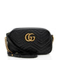 Gucci Matelasse Leather GG Marmont Small Shoulder Bag (SHF-YWd3X0)
