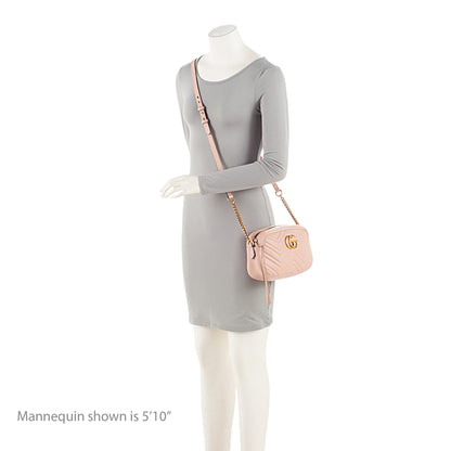 Gucci Matelasse Leather GG Marmont Small Shoulder Bag
