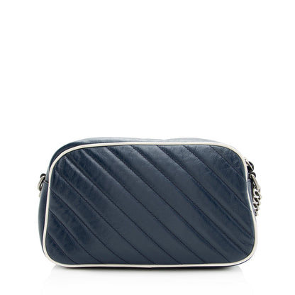 Gucci Matelasse Leather GG Marmont Small Torchon Shoulder Bag (SHF-20116)