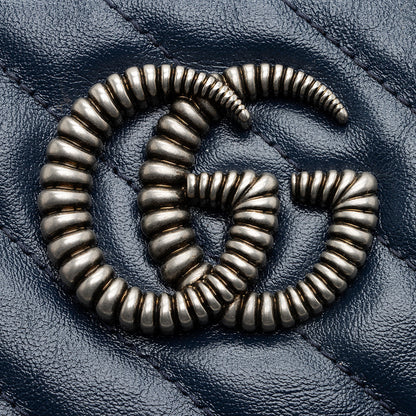 Gucci Matelasse Leather GG Marmont Small Torchon Shoulder Bag (SHF-20116)