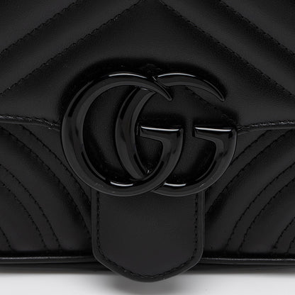 Gucci Matelasse Leather GG Marmont Square Shoulder Bag (SHF-43SCt3)