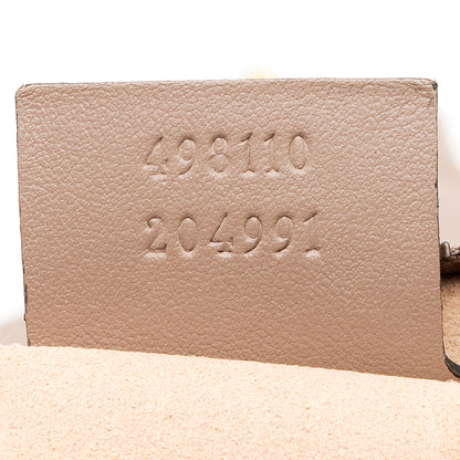 Gucci Matelasse Leather GG Marmont Top Handle Small Shoulder Bag