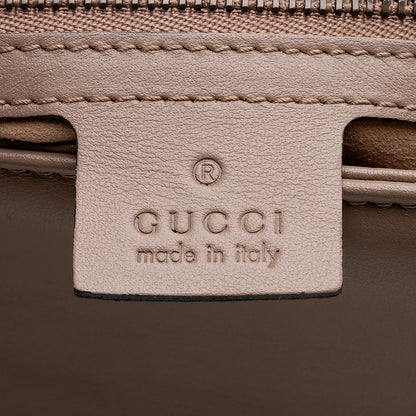 Gucci Matelasse Leather GG Marmont Top Handle Small Shoulder Bag (SHF-22063)