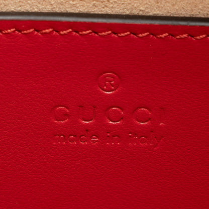 Gucci Matelasse Leather Interlocking G Heart Mini Shoulder Bag