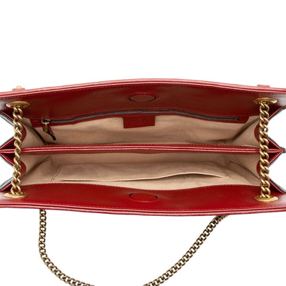 Gucci Matelasse Leather Torchon GG Marmont Chain Tote