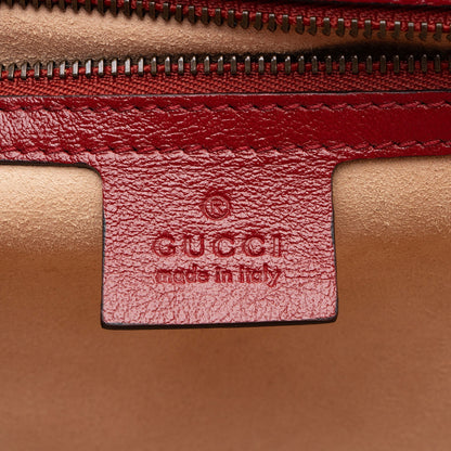 Gucci Matelasse Leather Torchon GG Marmont Clutch (SHF-AQeHxl)