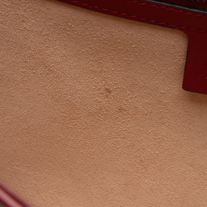 Gucci Matelasse Leather Torchon GG Marmont Clutch (SHF-CeLx8H)