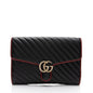 Gucci Matelasse Leather Torchon GG Marmont Clutch (SHF-CeLx8H)