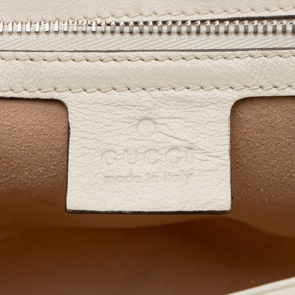 Gucci Matelasse Leather Torchon GG Marmont Small Flap Shoulder Bag (SHF-fZFBg1)