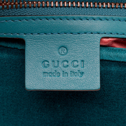 Gucci Matelasse Velvet GG Marmont Small Shoulder Bag (SHF-18936)