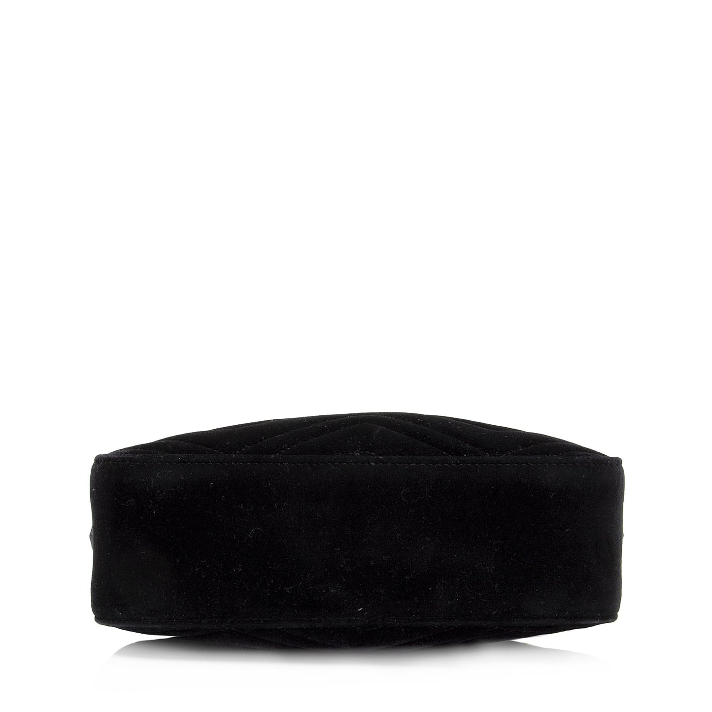 Gucci Matelasse Velvet GG Marmont Small Shoulder Bag (SHF-zFaOw0)