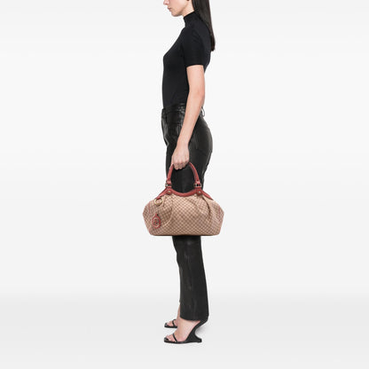 Gucci Medium Diamante Canvas Sukey Tote