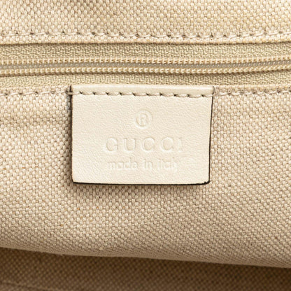 Gucci Medium Diamante Raffia Sukey Tote