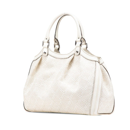 Gucci Medium Diamante Raffia Sukey Tote