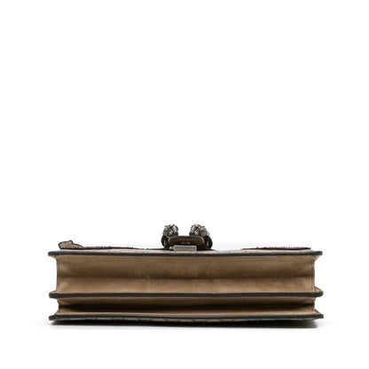 Gucci Medium Embellished GG Supreme Dionysus Shoulder Bag (SHG-lkC3tu)