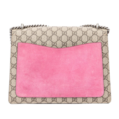 Gucci Medium Embellished GG Supreme Dionysus Shoulder Bag (SHG-A3io5I)