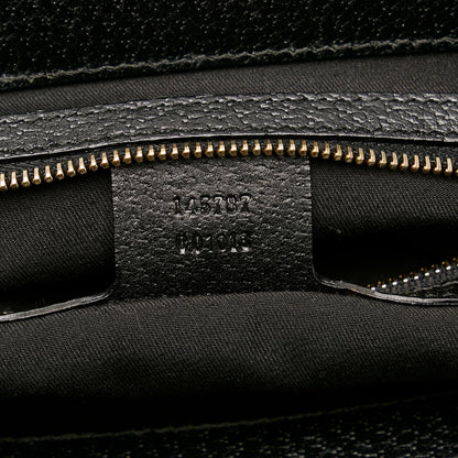 Gucci Medium Embossed Horsebit Velvet Punch Tote (SHG-LahSsr)