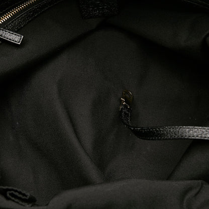 Gucci Medium Embossed Horsebit Velvet Punch Tote (SHG-LahSsr)