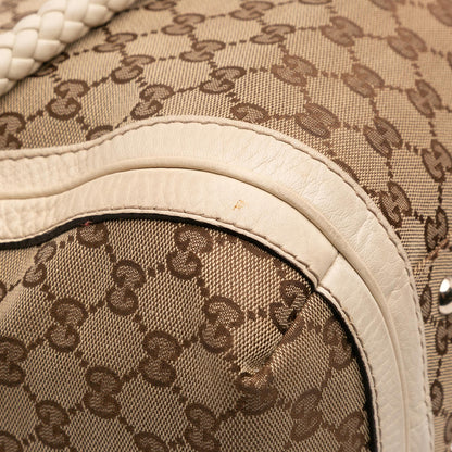 Gucci Medium GG Canvas Bella Shoulder Bag