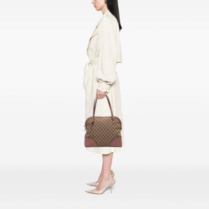 Gucci Medium GG Canvas Bree Dome Tote
