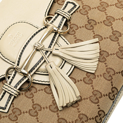 Gucci Medium GG Canvas Emily Shoulder Bag