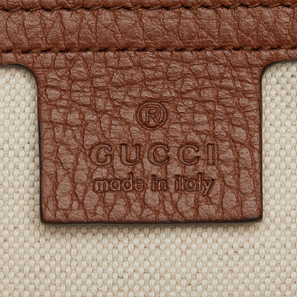 Gucci Medium GG Denim Ophidia Shopping Tote (SHG-TjQd49)