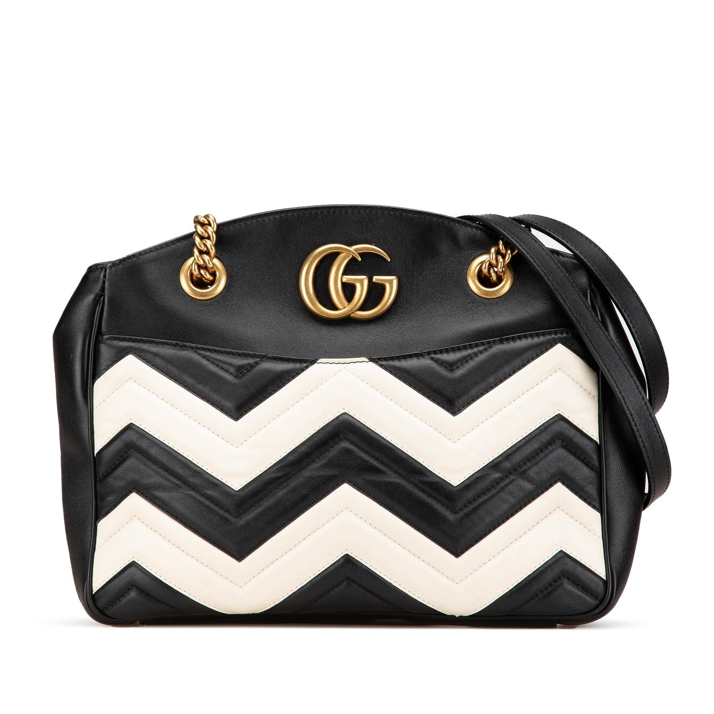 Gucci Medium GG Marmont Matelasse Leather Chain Shoulder Bag