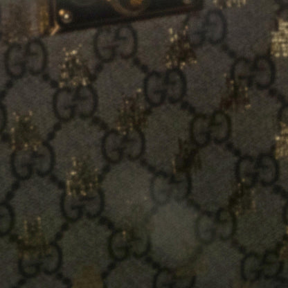 Gucci Medium GG Supreme Bees Padlock Tote (SHG-Gj3oC3)