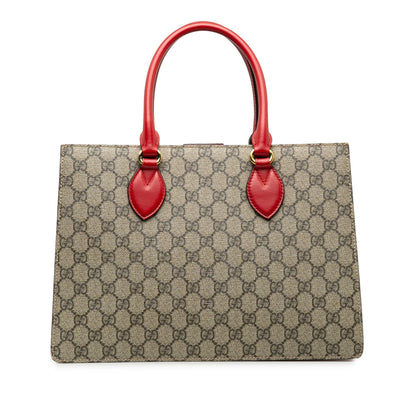 Gucci Medium GG Supreme Convertible Tote (SHG-q7msyO)